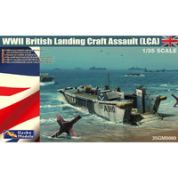  WWII British Landing Craft Assult LCA Plastic Model Kit  35080