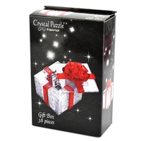 Crystal Puzzle 3D Red Ribbon Box (MAG90132)