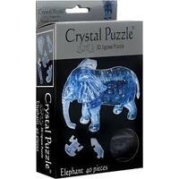 Crystal Puzzle   3D Blue Elephant 40 Pieces (MAG90135)