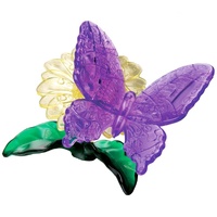 3D Crystal Puzzle Purple Butterfly (MAG90222)