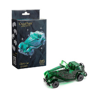 3D Green Classic Car Crystal Puzzle (6/24) (MAG90431)