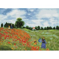 Diamond Dotz DD12.048 Poppy Fields Apres Monet 66x50cm