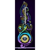 Diamond Dotz DD10.042 Guitar Icon 31x77cm