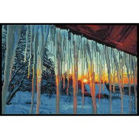 Diamond Dotz DQK9.006 Frosty Morning 47x31cm Black Frame