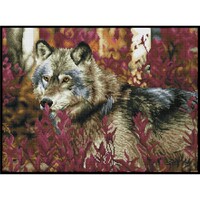 Diamond Dotz DQK12.001 Autumn Wolf Black Frame Incl in Kit