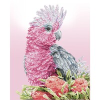 Diamond Dotz DD10.058 Pink Galah and Banksia 51x41cm