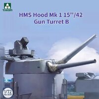 HMS Hood 1:72 15&quot;/42 MKI Gun Turret B Plastic Model 5020