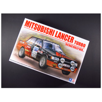 1:24 Mitsubishi Lancer Turbo Plastic Model Kit (B24022)