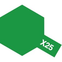 Acrylic Mini X-25 Clear Green 10ml T81525