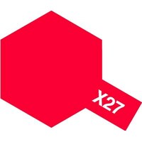 Acrylic Mini X-27 Clear Red 81527