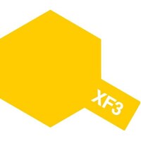 Acrylic Mini XF-3 Flat Yellow 10ml 81703