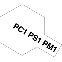 PS-1 White Polycarbonate 100ml Spray 86001 