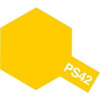  PS-42 Translucent Yellow polycarbonate Spray Paint  100ml (86042)