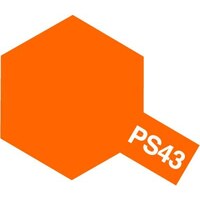  PS-43 Translucent Orange  Polycarbonate Spray Paint 100ml (86043)