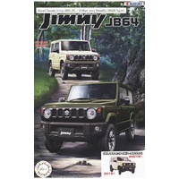 1:24 Suzuki Jimny JB64(XC/Chiffon Ivory Metallic) (C-NX-20)Plastic Model (FUJ06636)