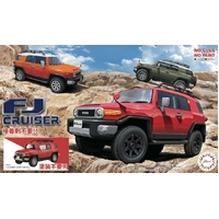 1:24 Toyota FJ Cruiser (Red Colour package type) (C-NX-9 EX-4) Plastic Model (FFUJ06637)