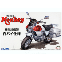 1:12 Honda Monkey Police Bike (Bike-No15) Plastic Model Kit Fuji4148