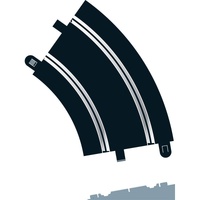 Banked Curve 45 Degrees (2) with supports Radius 2 (C8296)