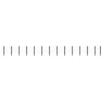 Ratio GWR Lineside Fencing (36 Posts with wire) (PEC-423)