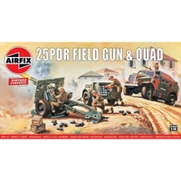  25P DR Field Gun and Quad (A01305V)