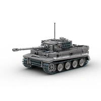 1:33 Tiger 1 Ausf.E (Grey) Heavy Tank model Brick 1157pcs  (BA0181)