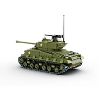  1:33 M4A3E8 Sherman Easy 8 WWII American Medium Tank 860pcs (BA1002)