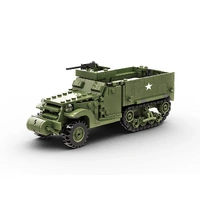 M3A1 Half Track  WWII American Armoured Personal Carrier 468pcs (BA1103)