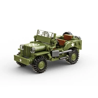 Willys Jeep WWII American Utility Vehicle 178Pcs (BA1101)