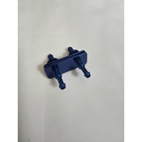 Bulkhead Dual Fitting Small Blue ( 521B37-B )