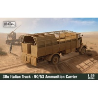 1:35 3Ro Italian Truck 90/53 Ammo Carrier Plastic Model Kit (IBG35064)