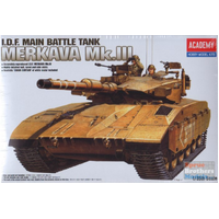 1:35 I.D.F. Merkava MKIII Plastic Model Kit (ACA-13267)