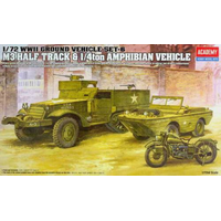  M3 U.S Half Track Plastic Model Kit ACA-13408