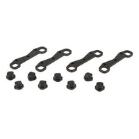  Front rear toe plates w/inserts (Ecx2310006)