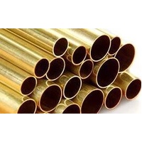 Round Brass Tube .45mm wall (1 Meter) 11mm OD (KnS9329)