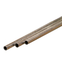 Round Aluminum Tube 3/32&quot;OD x.014&quot; Wall x 12&quot; Long  3pcs KnS-8101