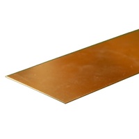 Brass Strip 0.016&quot; Thick x 2&quot; Wide x 12&quot; Long  1pc KnS-8234