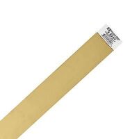 Brass Strips  .032 x 2in 12in Lengths 1 strip per Card KnS-8244