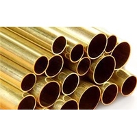 Round Brass Tube 9mm OD x .45mm Wall x 300 long( KnS-9827)