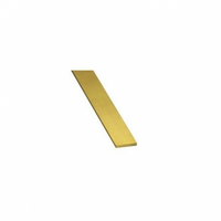  Brass Strip: 0.5mm Thick x 6 mm Wide x 300mm  Long 3pcs KnS-9840