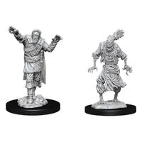 Nolurs Marvelous Unpainted Miniatures Scarecrow &amp; Stone Cursed 216200