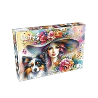 Chic and Charming 1000pc Jigsaw Puzzle (DE-25004)