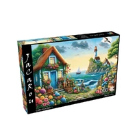 Blue House Bay 1000pc Jigsaw Puzzle (JP-BLO1000)