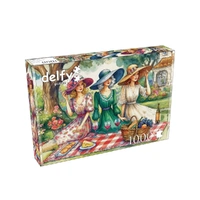 Picnic in Time 1000pc Jigsaw Puzzle (DE-25019)