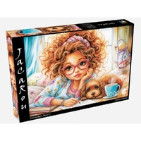 Letters &amp; Paws 1000pc Jigsaw Puzzle (JP-Lett1000)