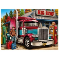 Welcoming Truck Stop 1000pc Jigsaw Puzzle (DE-26057)