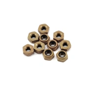  4-40 aluminum mini- nuts (10) (LOSA6306)
