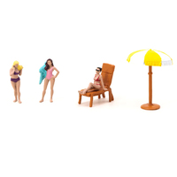 Figures Beach Girls TW64F-002-YL 
