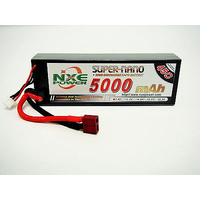 11.1v 5000mah 45c Hard Case w/Deans (NXE5000HC453)
