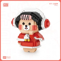 B Family - Christmas Girl Bear (9275)