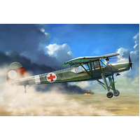 1:35 Fieseler FI-156 D-1 Storch Plastic Model Kit (HB80182)
